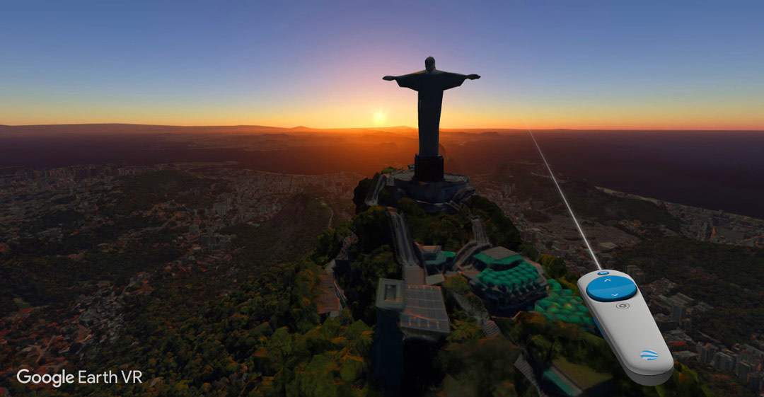 Image taken from the Google Earth virtual reality flyover for Sao Paulo, Brazil