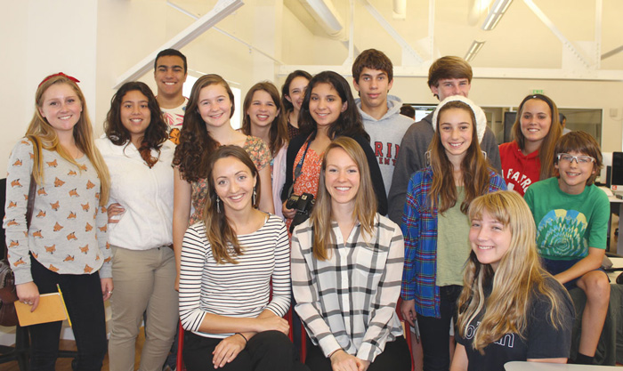 Image of FastForwardWeb reporters on location at Change.org company headquarters